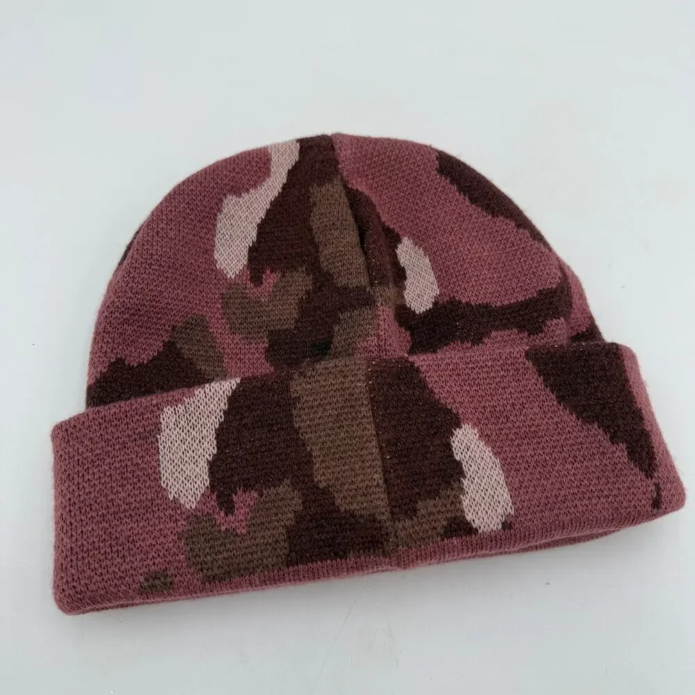 Chaos Women's Pink Camo Beanie Hat